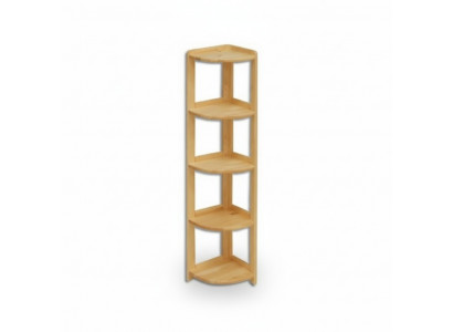 Eckregal Bicherregal Wunnzëmmer Mauer Regal Echt Holz Regaler Eckregaler Büro Nei