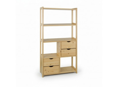Massivholz Wandregal Regal Bicherregal Wunnwand Wunnzëmmer Wand Regaler Schaf Nei