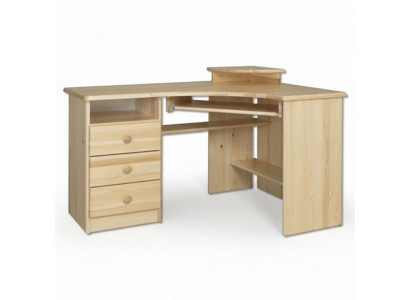 Dësch Holz Schreifdësch Dëscher Eckdësch Computer Schreifdësch Massiv Massivholz