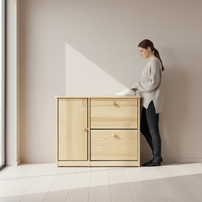 Schongeschaf Schaf Kommode Vollholz Massiv Miwwelen Schongschacht Schongregal Regal