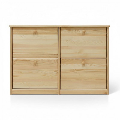Schongestell 4-Fach Kommode Massivholz Massiv Miwwel Schongestell Schongestell Regal