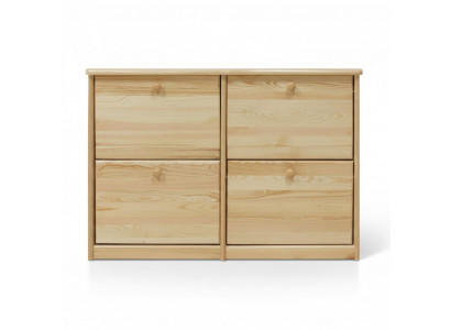 Schongestell 4-Fach Kommode Massivholz Massiv Miwwel Schongestell Schongestell Regal