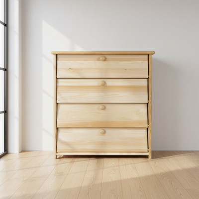 Schongschaf 4 Tirngeschaft Kommode Massiv Holz Miwwelen Schongkipp Schongregal