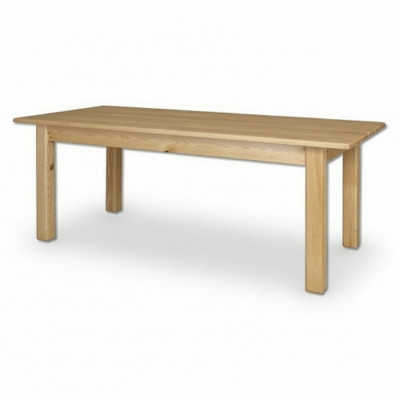 Dësch Iessdësch Massiv Miwwelen Iesszëmmer 200x90cm Echt Holz Vollholz Nei Dëscher