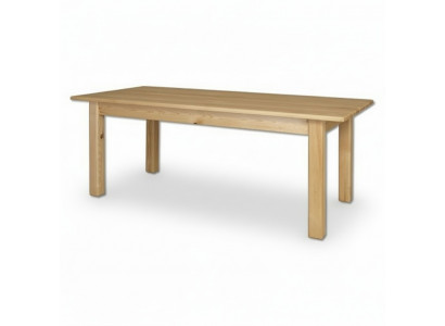 Dësch Iessdësch Massiv Miwwelen Iesszëmmer 200x90cm Echt Holz Vollholz Nei Dëscher