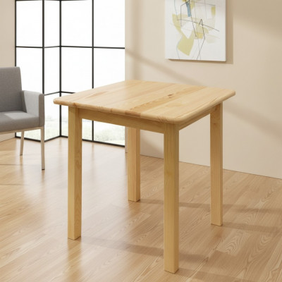 Iessdësch Holz Dëscher Wunn- An Iesszëmmer 75x75 Massivholz Iessdëscher Echt Holz Dësch