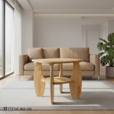 Couchtisch Canapé Wunnzëmmer Dësch Dëscher Niewendësch Handgemaachten Holzdësch