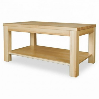 Holzdësch Salondëscher aus Holz massiiv Wunnzëmmer Miwwelen 120x70cm Dëscher massiiv.