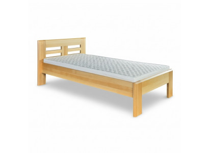 Holz-Bett Echt Holz Bett Better Schlofzëmmer Hotel 100x200 Stil Massiv Miwwelen