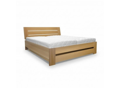 Holzbett Eechte Holz Bett Betten Schlofkummer Hotel Landhaus Stil Massiv Miwwelen