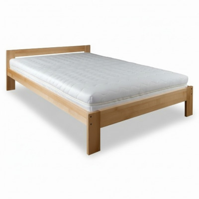 Schlofzëmmer Holzstull Echt Holz Bett Better Hotel 180x200cm Stil Massiv Miwwelen