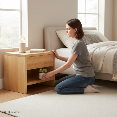 Massivholzmøbler Nuetsdëscher Nuetsdëscher Konsolen Nuetsdëscher Säitentafel