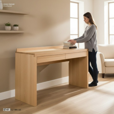 Schreifdësch Schminktisch Konsolendësch Dësch Echt Holz Massiv Miwwelen Make-Up