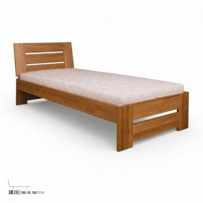 Massivholz Better Holzbett Duebelbett 100x200 cm Neit Massivholz Bett Gepolstert Bett Neit