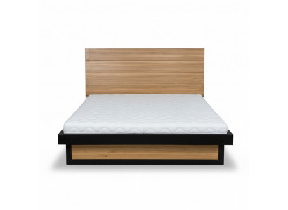 Design Holzbett XXL 180x200cm Bett Duebelbett Echtholz Schlofzëmmer Hotel Better