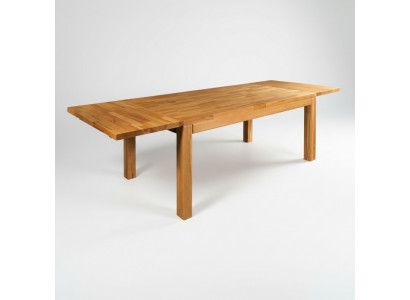 Iessdësch ausklappbaren Dësch Holzdësch handgemaachte Massivholz Nei 180x200cm