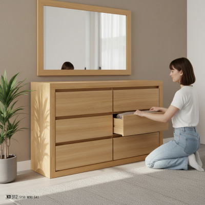 Kommode Massiv Sideboard Echt Holz Kommoden Eech Schaf Massiv Schief Neien.