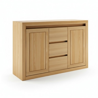 Commode Anrichte Massivholz Schaf Schief Echt Holz Eech 140x90cm Kommoden