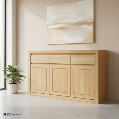 Designer Kommod Massivholz Kommoden Schaf Schief Echtes Holz Eech 140x90cm