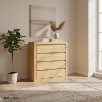 Kommodedesign Lowboard Dëscht Schaf Echt Holz Buffets Sideboard Kommoden