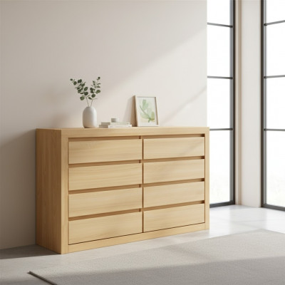 xxl Tirang-Kommod Echtholz Schaf Oak Massivholz Kommoden Sideboard Nei