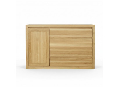 Anrichte Kommode Massivholz Schief benotzt Holz 140x90cm Kommoden Schaf Eech.