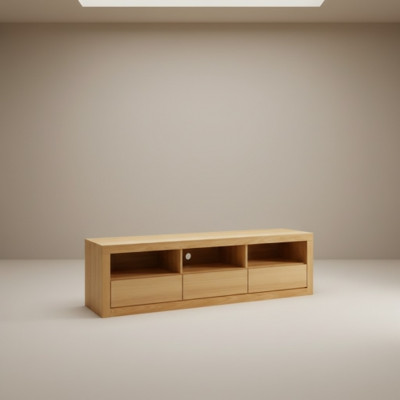 RTV Sideboard Holz Kommode Sideboards Wunnzëmmer Kommoden massiiv Miwwelen 180cm