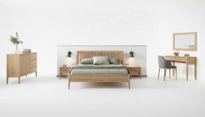 Schlofkummer Holzbett Echt Holz Better Hotel 180x200 Stil Massiv Miwwelen