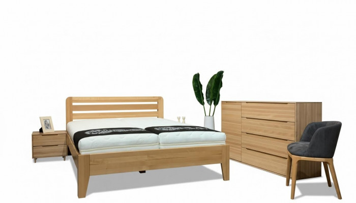 Schlofkummer Holzbett Echt Holz Bett Hotel 180x200 Stil Massiv Miwwelen Better