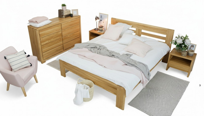 Massivholz Bett 180x200 Duebelbett Buch massiv Echt Holzbett Vollholzbett Nei