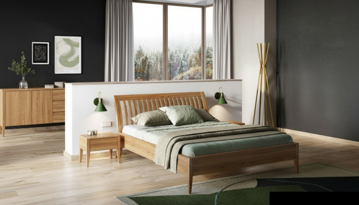 Klassescht Bett Barockstil Duebel Holz Hotel Better 180x200cm Neit Schlofzëmmer