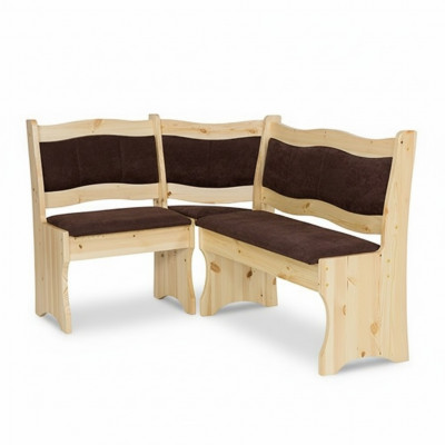 Eckbank Massivholz Kiefer Massivholz Iesszëmmer Landhaus Handaarbecht Eckbänken Neiwäert.