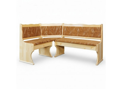 Eckbänk Massiv Holzbänk Kichen Iessberäich Ecksëtz Massivholz Holz Miwwele Nei