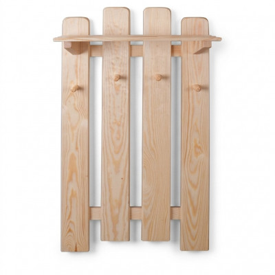 Massivholz Garderobepaneel Kiefer massiv Wandhänggarderobe Flur Holz Nei