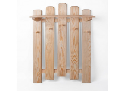 Garderobes-Wandschaf mat 5 Haken, Wandpaneel Korridor-Garderobe, Garderobenpaneel