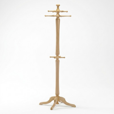Garderobeständer Holz Kleederstänner Garderob Unhanger 186cm Modern Stänner