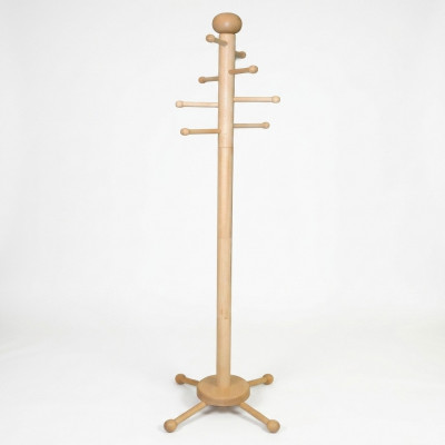 Kleederstänner Kleederstänner Holz Kleederstaang Design Garderob mat 8 Haken