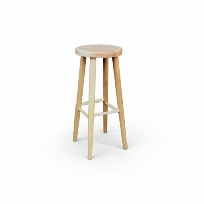 Barhocker Barstull Barméubel Ronnen Sëtzstull Holzhocker Massivholz Stull