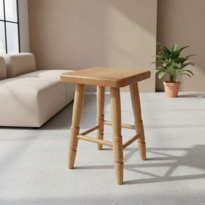 Hocker Kichenstull Holzstull Sëtzocker Iesszëmmerocker Bicheshollz Massiv Artikelzoustand: Neijoer