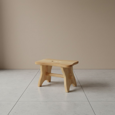 Hocker Gaardenhocker Säitentafel Gaardenmiwwel Holzhocker Massiv Bich Fousshocker
