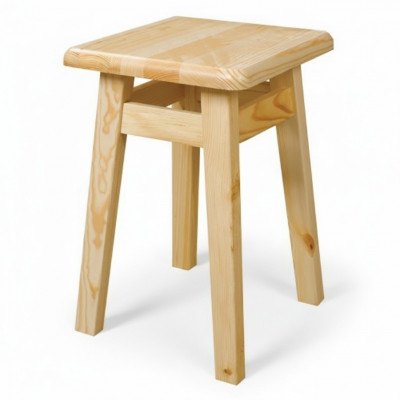 Massiv Holz Sëtzocker Hocker Bäistelltësch natierlech Holz Holzhocker Iesszëmmerstull