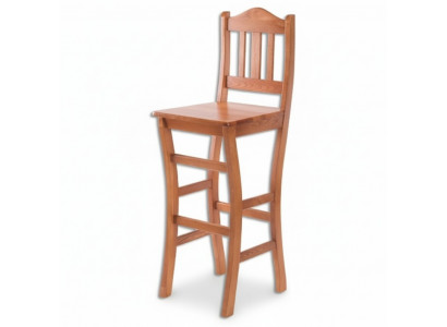 Barhocker Barstuhl Barmöbel Sëtzocker Holzhocker Massivholz Dréierocker