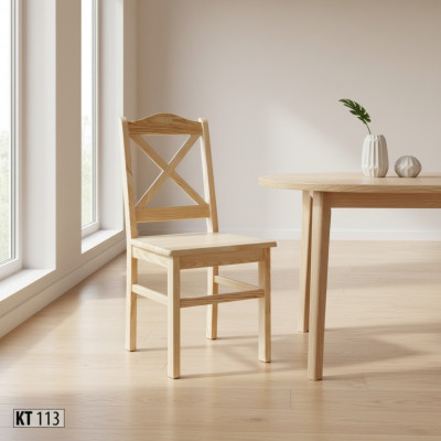 Iesszëmmer Still Kichenstull Büro Still Wunnzëmmer Vollholz Miwwel Lehnstull