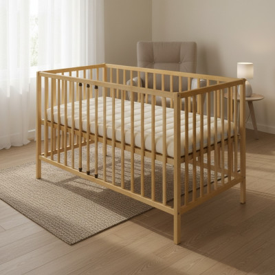 Babybett Kannerbett 120x60 Vollholz Miwwelen Holz Miwwelen Handaarbecht