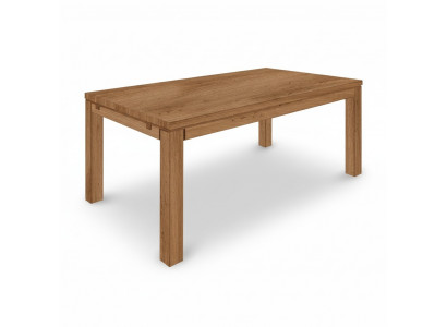 Iessdësch Grupp Iesszëmmer Garnitur Holz Design Dëscher 140x90cm
