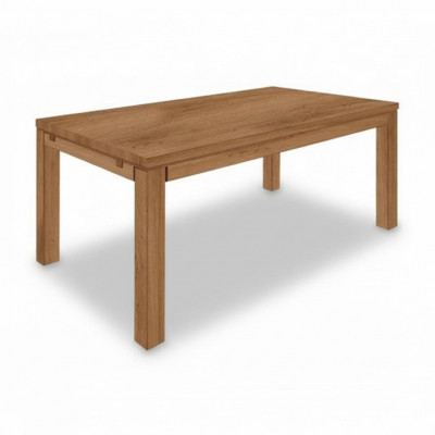 Modernen Dësch Iessdësch Holz Holzdësch Iesszëmmer Wunnzëmmertësch Massivholz Nei
