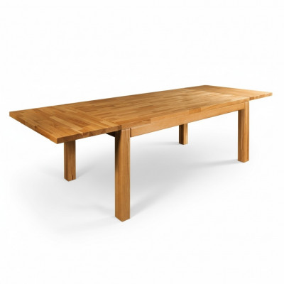 Dësch Echt Holz Eech Massivholz Iessdëscher Vollmassiv 140x90cm Dëscher Echt Holz