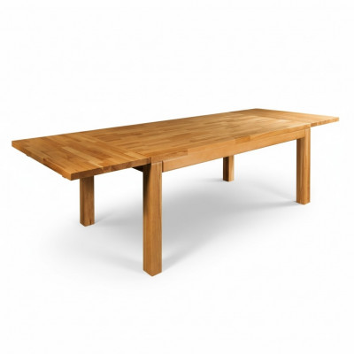 Dësch Iessdësch Eechte Holz Holzdësch Dëscher Iesszëmmer 160x80cm Massivholz Nei
