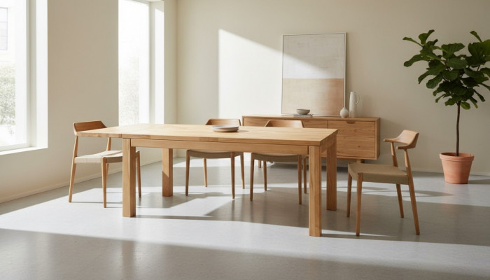 Iessdësch Massiv Dësch Echt Holz Dëscher Eech Iesszëmmer Massiv 160x90cm Nei