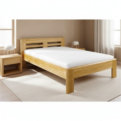 Better Holzbett Eechte Holz Bett Hotel Design Stil Massiv 140x200 Schlofkummer